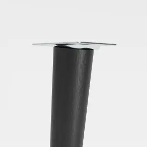 Cylinder Beech Black 71 cm