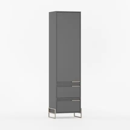 Garderobeskap 1 dør 2 skuffer