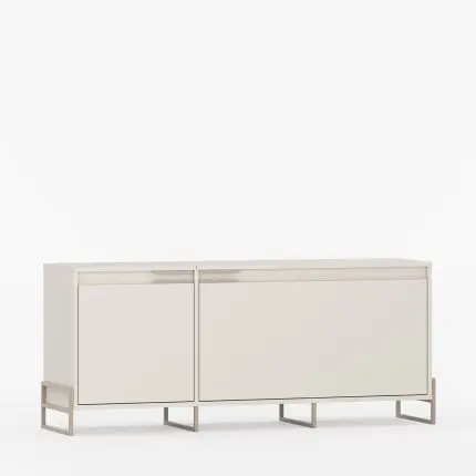 Skobenk med dører og sitteplass