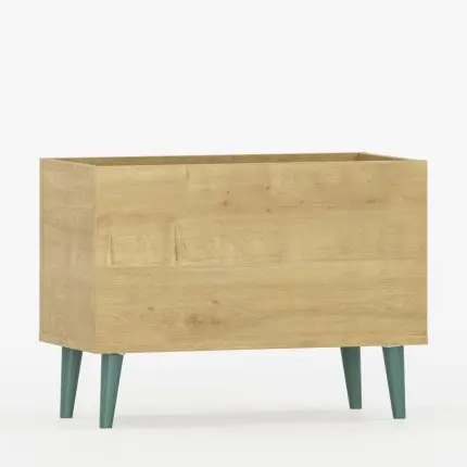 Plantekasse med treben.