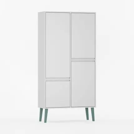 skræddersyet garderobeskab med låger