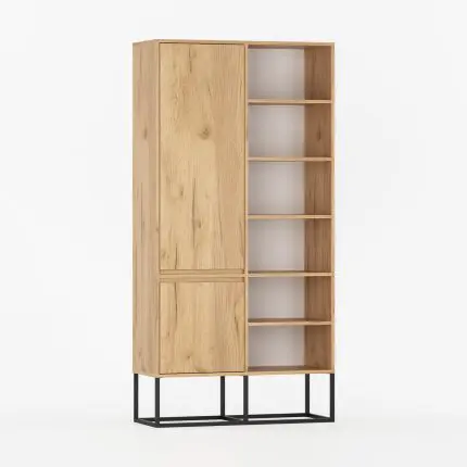 Skreddersydd garderobeskap med metallramme