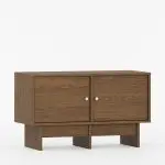 japandi tv-bord med låger