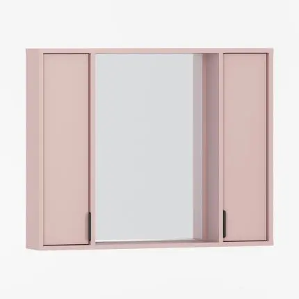 Moderne baderomsskap med speil.