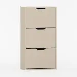 skoskab med klaplåger