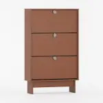 Skoskap med 3 dører