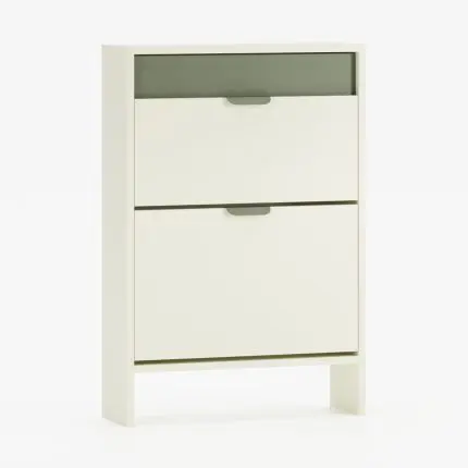 skræddersyet skoskab med klaplåger