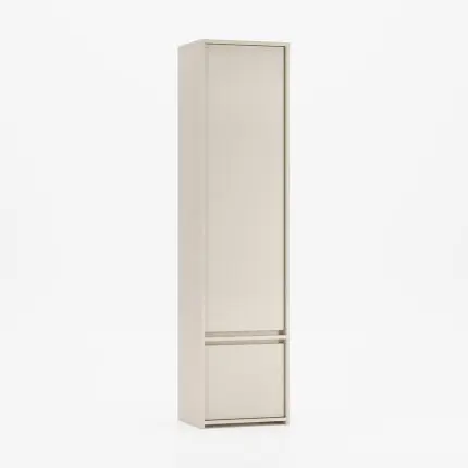 Plassbesparende høyskap med to dører