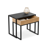 Sofabordsett med integrert åpen oppbevaringsboks