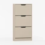 skoskab med klaplåger