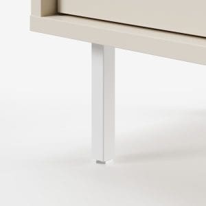 White steel 15 cm