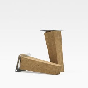 Trapezium Beech Stained 25 cm