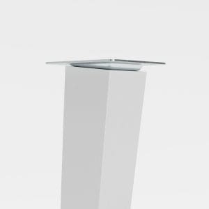 Trapezium Beech White 59 cm