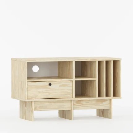 TV-bord med skuff og hyller