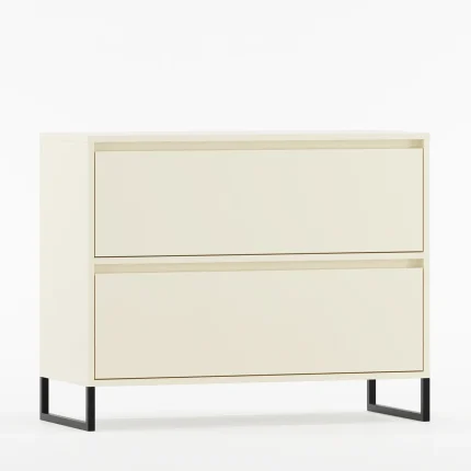 Stilrent baderomsskap med to store skuffer.