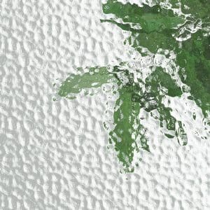 Glass ornamental nubes