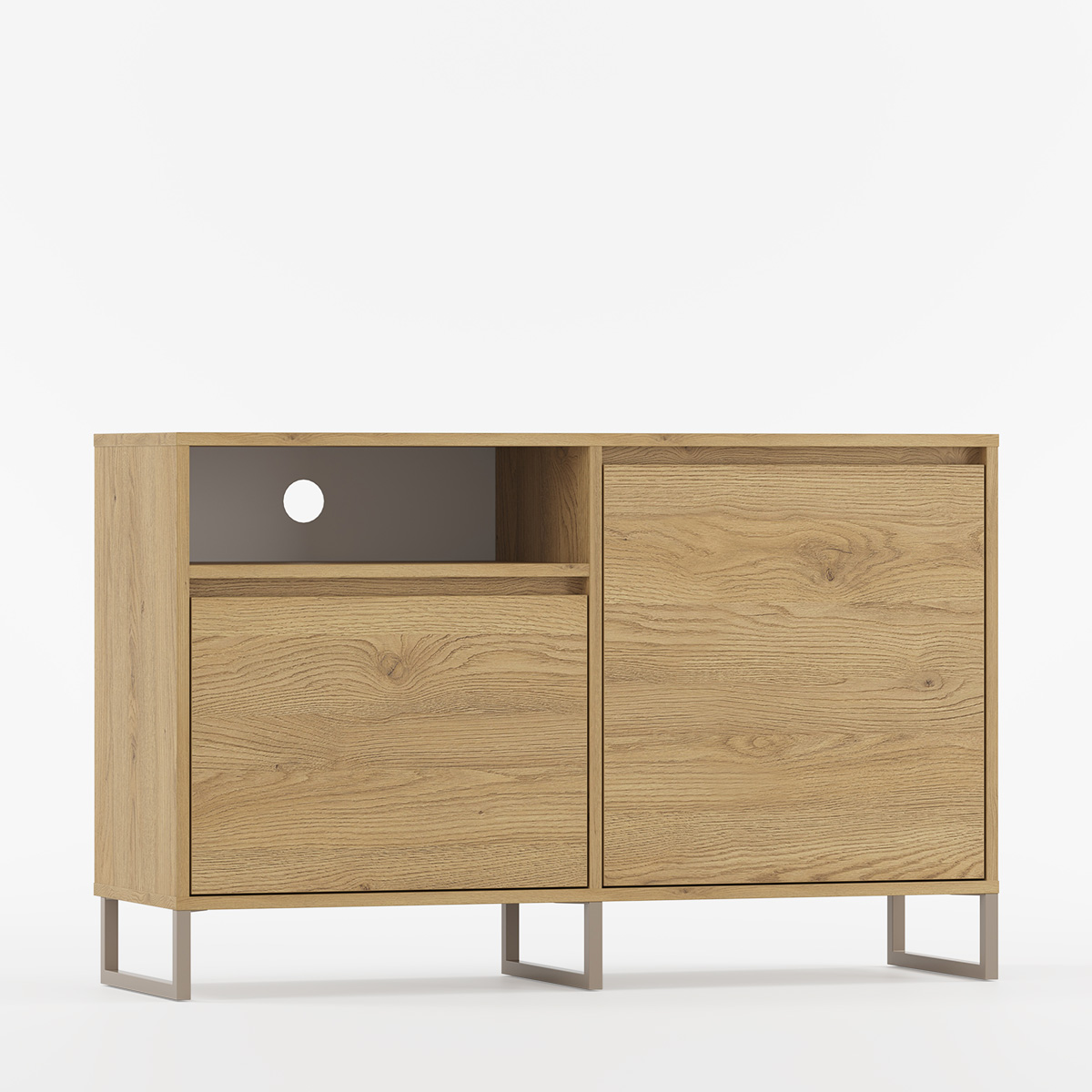 Skreddersydd skjenk med metallben