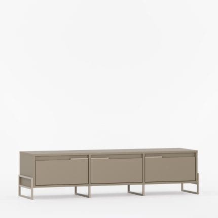 Design din tv-benk med 3 dører