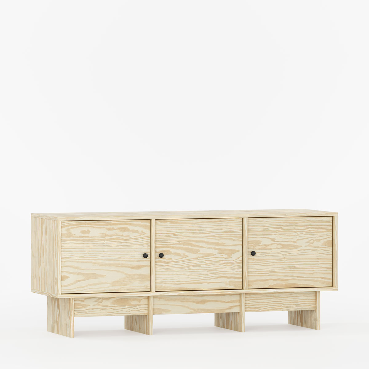 Tv-bord KABE med 3 dører