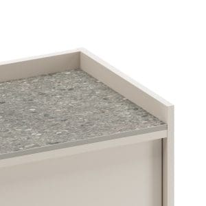 Gray Terrazzo Sinter Matte 12 mm