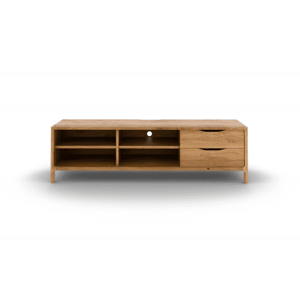 TV-benk Twig 160 cm med hyller