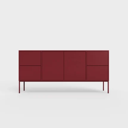 Moderne skjenk med stilrent design.